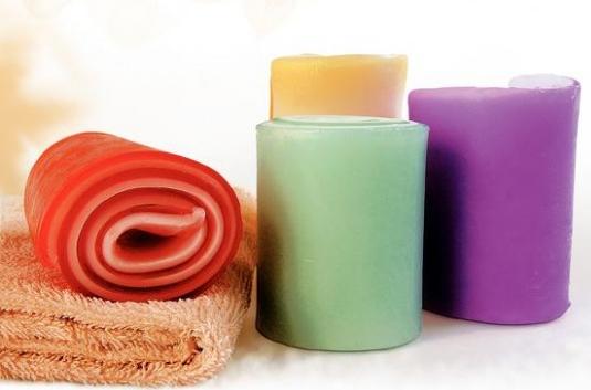 On a roll: Making soap